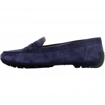 GEOX Kosmopolis Mocassino Donna Navy D35RCA00021C4002 - Mocasin para mujer, color azul marino, suela antideslizante, diseño elegante y cómodo, ideal para uso diario