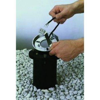 Luz de pilar empotrada de aluminio fundido 50 cm