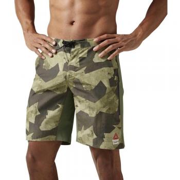 Reebok Rcf Super Nasty Tactical Pantalón Corto, Hombre, Verde
