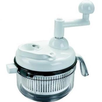 Lacor - 60361 - Mini Picadora de 2 cuchillas+batidor 1 Litro Manual