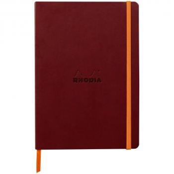 Cuaderno Rhodia 117436C - A5 - Rhodiarama - Dot (puntado) Burdeos