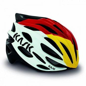 Kask Mojito Flag - Casco de ciclismo multiuso, color Blanco, talla Größe M