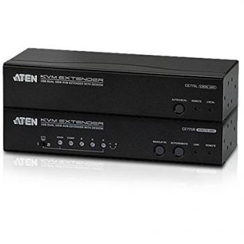 Aten CE775 AV transmitter & receiver Negro extensor audio/video - Extensor de A/V