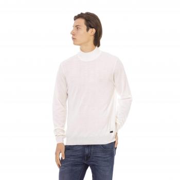 Baldinini Trend White Sweater - XXL