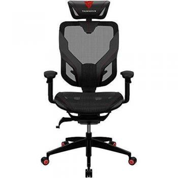 ThunderX3 YAMA7, Silla Gaming Ultraergonómica Roja, Acolchado Armor, Reclinable
