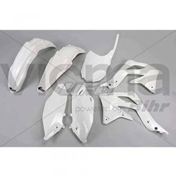 UFO - 47300 : Kit Plástica Completo Kawasaki Color Blanco