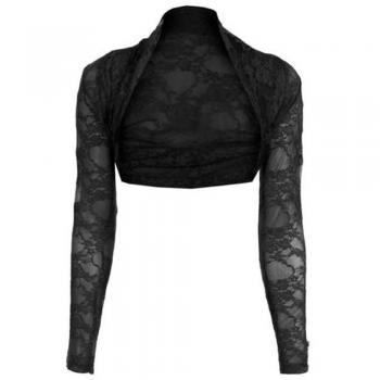 FASHION BOUTIQUE Bolero Talla única para mujer Schwarz - Schwarz Talla única
