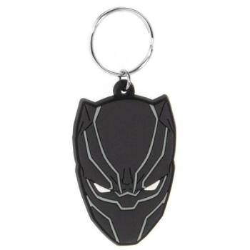 Llavero Marvel Avengers Black Panther de goma