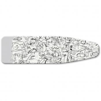 Metaltex 418210B - Funda de Recambio para Tabla de Planchar Special, 125 x 46 centímetros, Color Gris