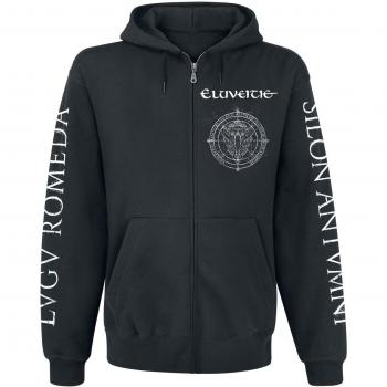 Eluveitie Evocation Pantheon Sudadera capucha con cremallera Negro XXL