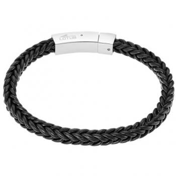 Pulsera de hombre Lotus Style Men In Black LS2386-2/1 de acero inoxidable 316L con acabado brillo