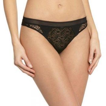 Daniel Hechter - Tanga para mujer, talla 44, color negro