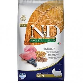Farmina N&D Ancestral Grain Lamb & Blueberry Mini Breed Adult Dog Food 2.5 kg
