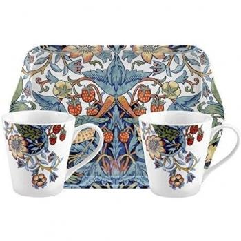 Morris & Co Set, 8 x 5,5 Bandeja, Taza de 170 ml