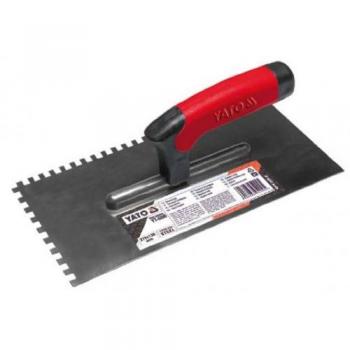 Espátula YATO YT-5204 con dientes de 10x10 mm para enyesado y cerámica