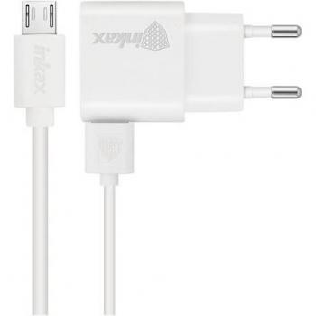 Cargador de Pared Inkax con Cable Micro USB 1A - Blanco