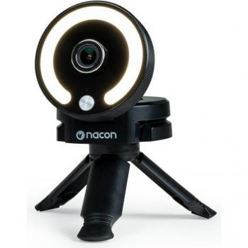 Cámara Web Nacon PCWEBCAMRL Full HD 1920x1080 con Anillo Luminoso para Streamings