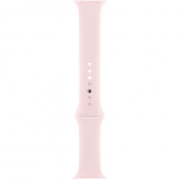 Correa deportiva Apple en color rosa claro para AppleWatch de 45mm - Talla M/L