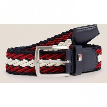 Cinturón Tommy Hilfiger Denton Marino Para Hombre
