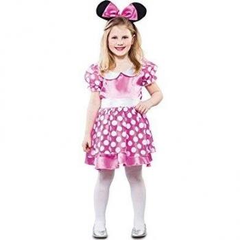 Fyasa 706221-t01 ratón disfraz de niña, rosa, medium