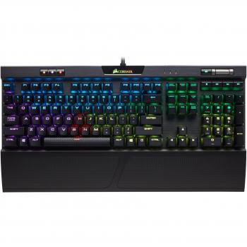 Corsair K70 RGB MK.2 Teclado Mecánico, USB, Alámbrico, Tamaño Único, Cherry MX Red
