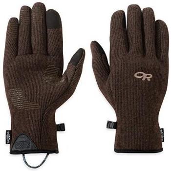 OUTDOOR RESEARCH MENS FLURRY SENSOR GLOVES EARTH