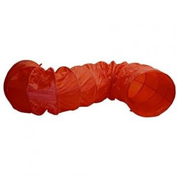 Túnel de Agilidad para Perros Kerbl 5m Ø60cm Rojo
