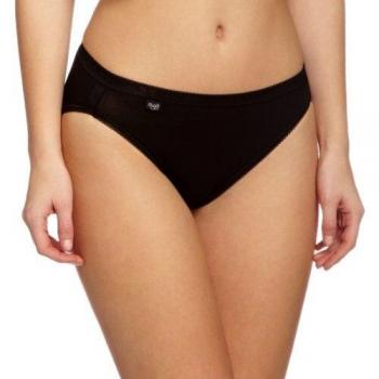Sloggi Basic+ Tai Brief 3P Braguita, Black, 40