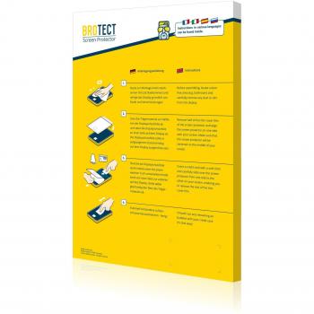 2x BROTECT Mate Protector de Pantalla para Zenec Z-E3715