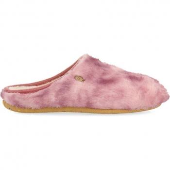 Zapatillas de casa abiertas de mujer tipo babucha con material reciclado