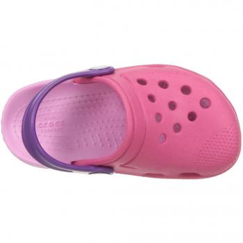 Crocs Electro III Clog Kids, Unisex Niños Zueco, Rosa