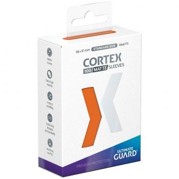 Ultimate Guard Cortex Sleeves Tamaño Estándar Naranja Mate (100)