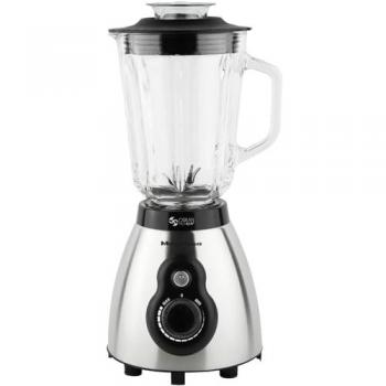 Batidora de Vaso Magefesa Orkan 1000W, 1.5L, Selector de Velocidad, Sistema de Bloqueo, Base Antideslizante, Cuchillas de Acero Inoxidable