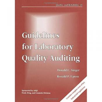 Guidelines for Laboratory Quality Auditing: 39