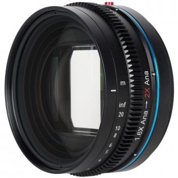 Sirui 1.25X Anamorphic Adapter - Adaptador anamórfico, factor de expansión 1.25x, compatible con lentes de cámaras réflex y mirrorless, construcción óptica de alta calidad, diseño compacto y ligero, ideal