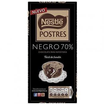 Nestlé. Chocolate para postres negro 70%. 170 gr.