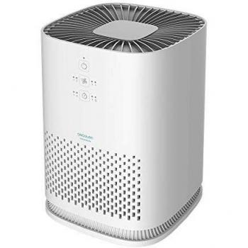 Cecotec Purificador de Aire TotalPure Connected 1000 Handy. 60 CADR, 3 Etapas de filtrado, Cobertura 25 m3, Ionizador, 3 Velocidades, Temporizador, Potencia 25 W