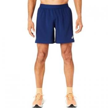ASICS Pantalones Cortos de Running para Hombre Road 7in - Azul Oscuro - Talla XL