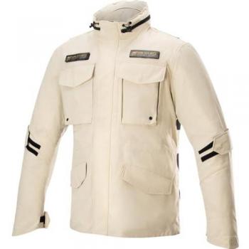 Chaqueta de Moto Alpinestars MO.ST.EQ Field WP Primaloft® Impermeable Color Arena Militar 3XL