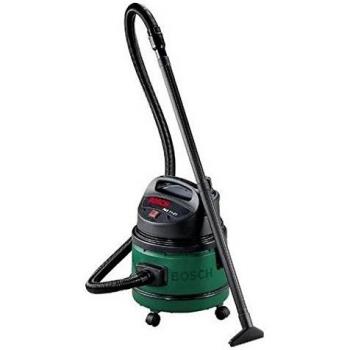 Bosch PAS 11-21 - Aspiradora de trineo, 1100 W, color negro y verde