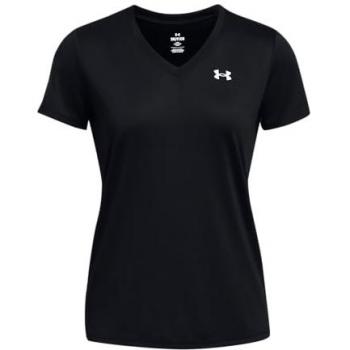 Under Armour Women's Tech V Solid Short Sleeve T-Shirt Black M