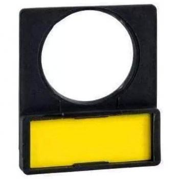 Telemecanique Sensors ZBY2404 Porta-Etiqueta 30x40mm para Etiqueta 8x27mm con Marcaje Parada