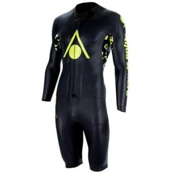 Traje neopreno Aqua Sphere Limitless V2 corto negro amarillo - L