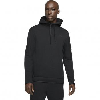 Nike Men's Tech Fleece Black Hoodie Size L