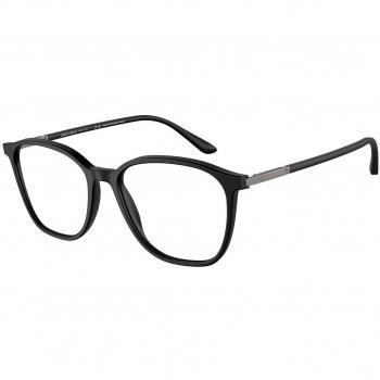 Giorgio Armani AR7236 5042 Gafas Recetadas para Hombre Negras con lentes de prescripción y armazón negro