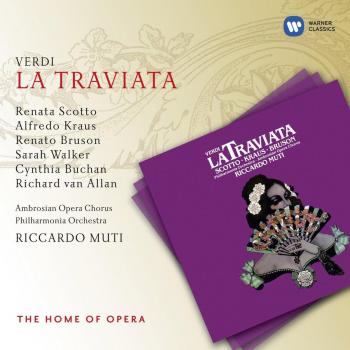 Ópera La Traviata de Verdi - Edición 2 CD con CD Rom - Grabación en Kingsway Hall, Londres 1980
