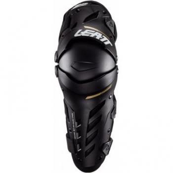 Leatt Rodilleras Dual Axis Negras - Protectores de rodilla y espinilla, color negro, talla 2XL