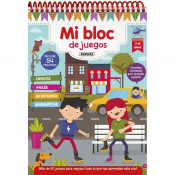 Mi bloc de juegos 7-8 años - Equipo Susaeta
