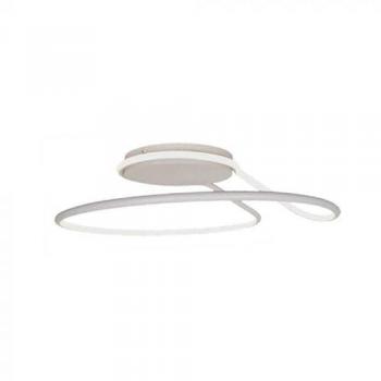 Araña LED Moderna Redonda 54W Aluminio Regulable TRIAC Color Blanco 4000K