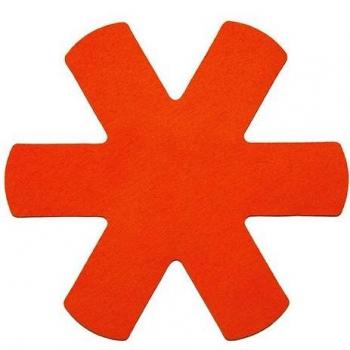 Excèlsa Pop Cook 3 Unidades Naranja poliéster Olla Protectores de 38 cm